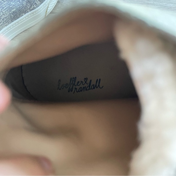 Loeffler Randall Devin Embossed Lizard Skin Leather Sneakers Womens Size 8.5 - Picture 8 of 9